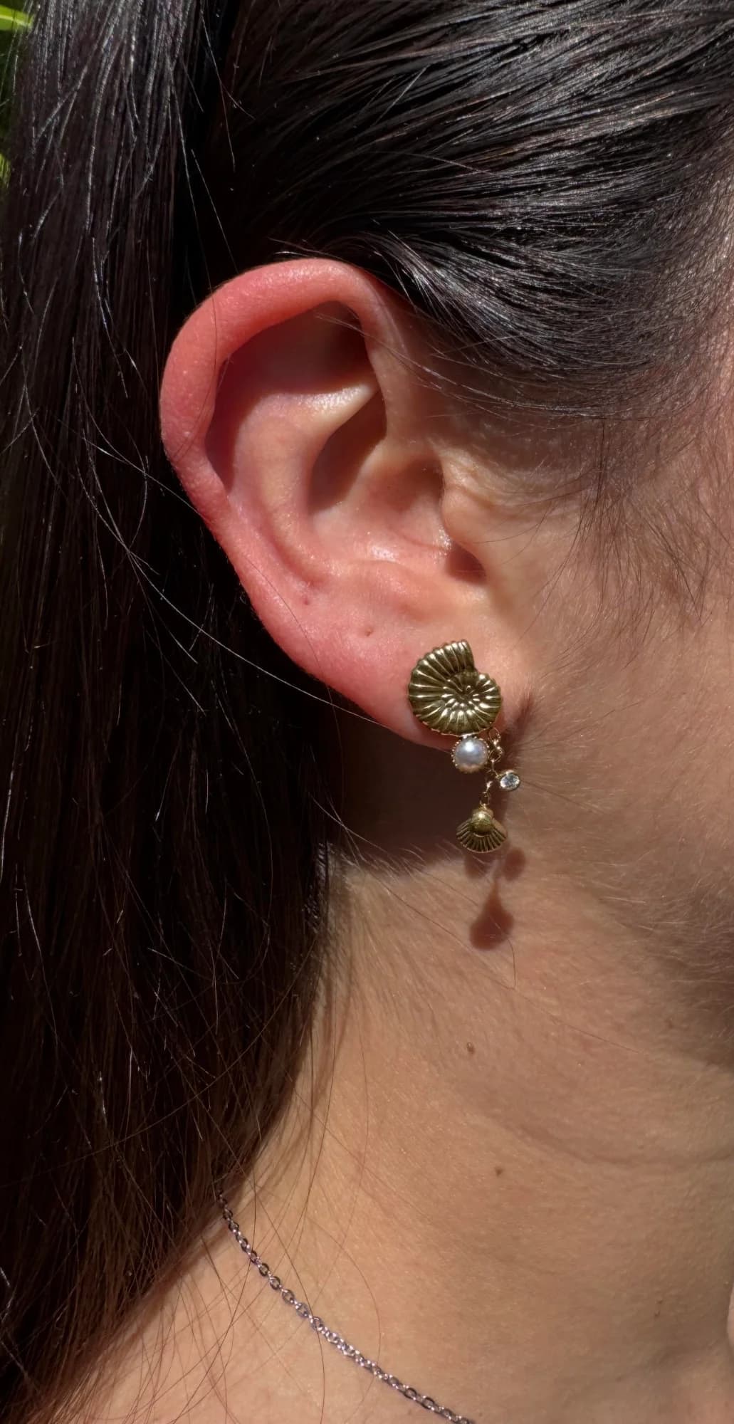 Boucles d'oreilles Perle des Marées