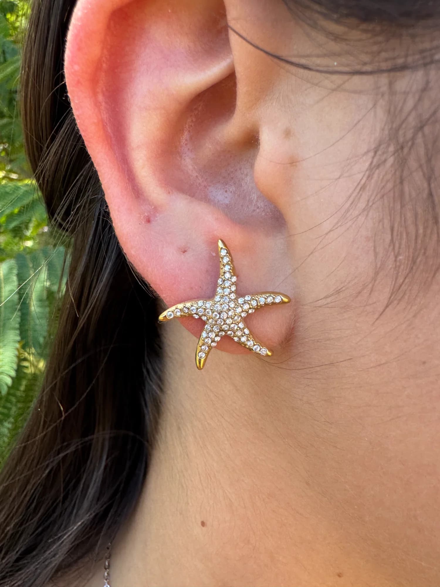 Boucles d'oreilles Étoile des Lagons